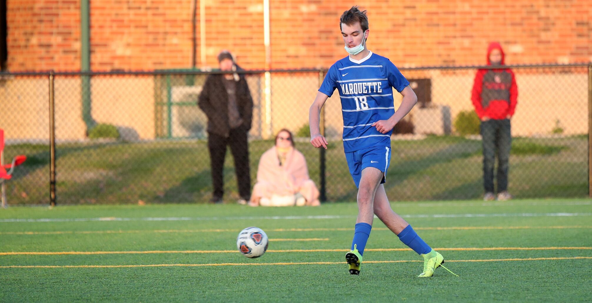 Alton Marquette vs. Althoff boys soccer